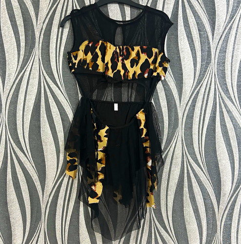 Leopard print dance costume - print,,