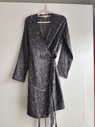 Dancing leopard wrap midi - dancing,