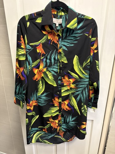 Dancing leopard black tropical - black,