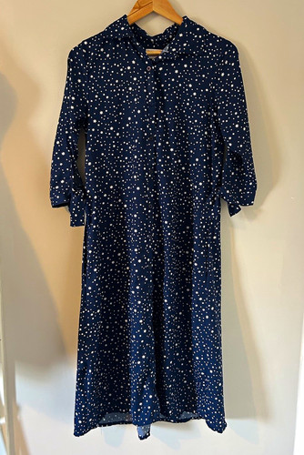 Dancing leopard navy white - dancing,