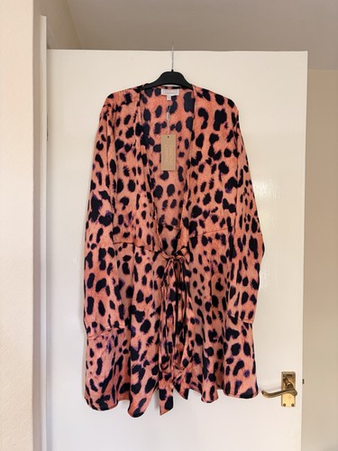 Dancing leopard orange purple - orange,