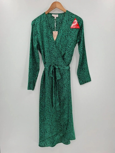 Dancing leopard green black - leopard,