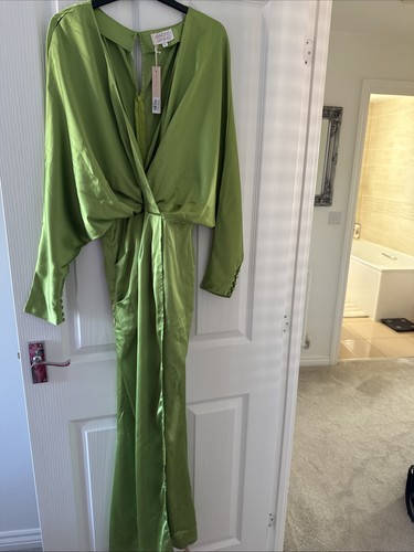 Dancing leopard satin - mia, maxi
