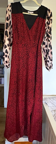 Dancing leopard red black - dancing,