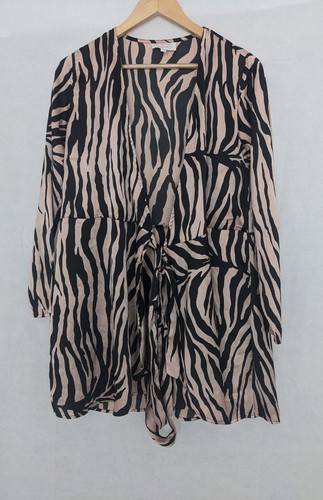 Dancing leopard satin tie - satin, up
