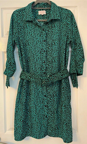 Dancing leopard green black - leopard, green/black