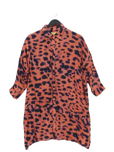 Dancing leopard shirt midi - leopard,
