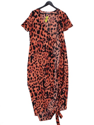 Dancing leopard wrap - wrap, midi