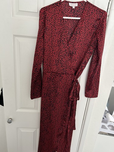 Dancing leopard wrap midi - dancing,