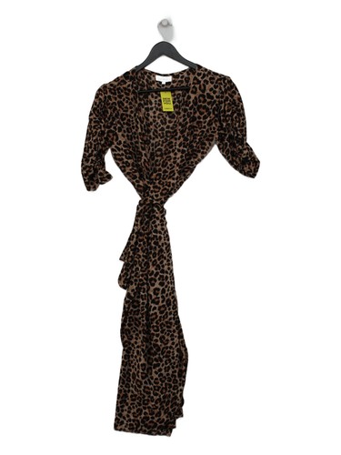 Dancing leopard wrap midi - dancing,