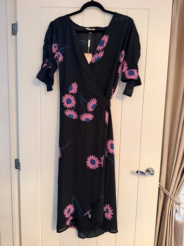 Dancing leopard black - black, wrap