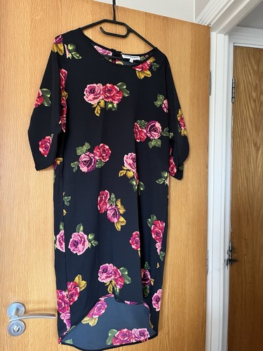 Dancing leopard black - leopard, floral