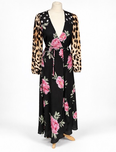 Dancing leopard floral - dancing,